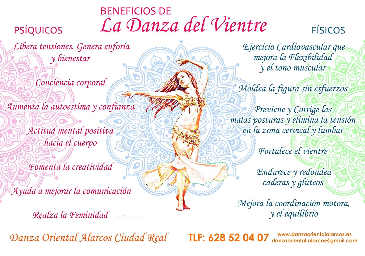 12 beneficios de bailar danza oriental